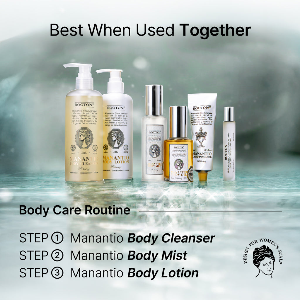 ROOTON Manantio™ Body Mist 3.55 fl.oz (105ml) – Women Vegan Body Spray for Skin Trouble