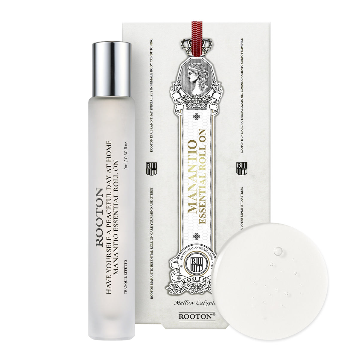ROOTON Manantio™ Essential Roll-On 0.30 fl.oz (9ml) – Women Aromatherapy Oil for Stress Relief
