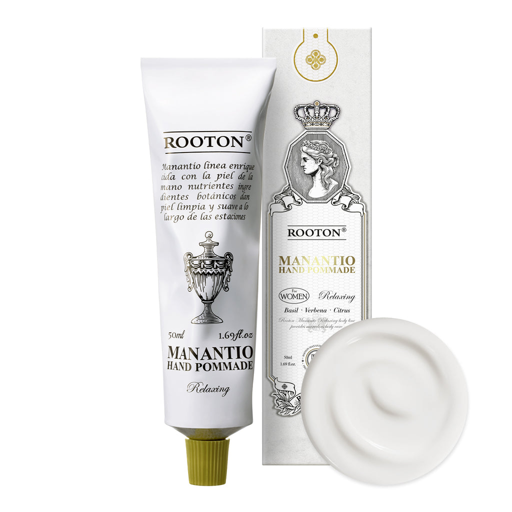 ROOTON Manantio™ Hand Pommade 1.69 fl.oz (50ml) – Women Hand Cream for Anti-Wrinkle & Moisturizing Care with Lightweight Texture