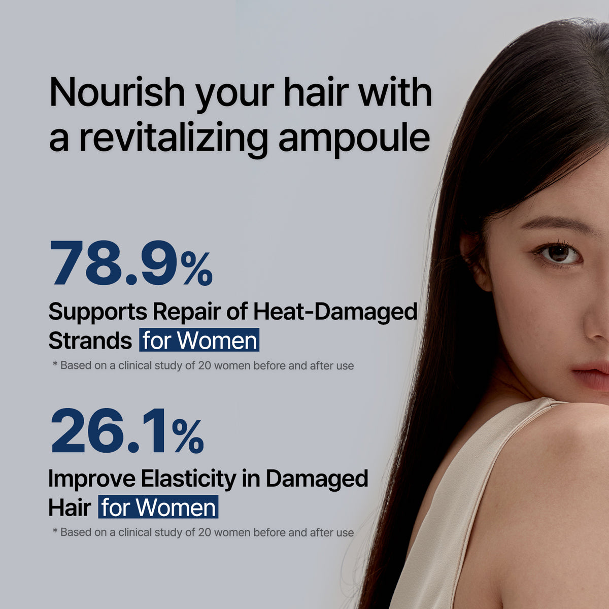 ROOTON Regresar™ Hair Ampoule 0.5 fl.oz × 4 (15 ml × 4ea) – Women Leave-On Protein Repair Ampoule for Damaged Hair