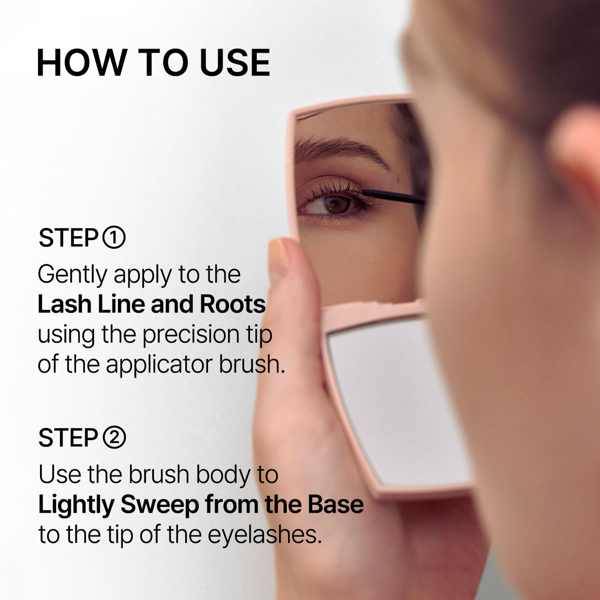 ROOTON Alpha Erguen™ Eyelash Serum 0.16 fl.oz (5ml) – Women Vegan Lash Growth Serum for 40% Length Increase